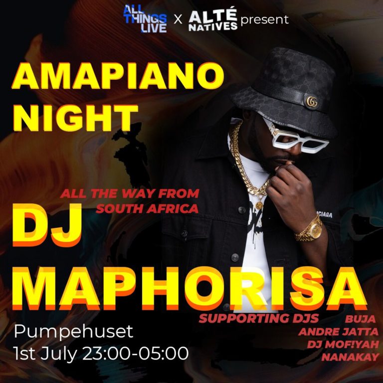 DJ Maphorisa in Copenhagen